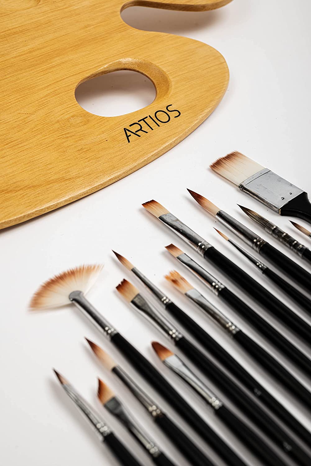 Mixed Set of 15 All-in-One Paint Brushes