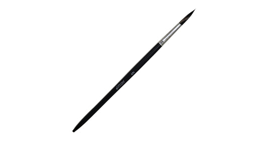 ARTIOS round paint brush with a black handle