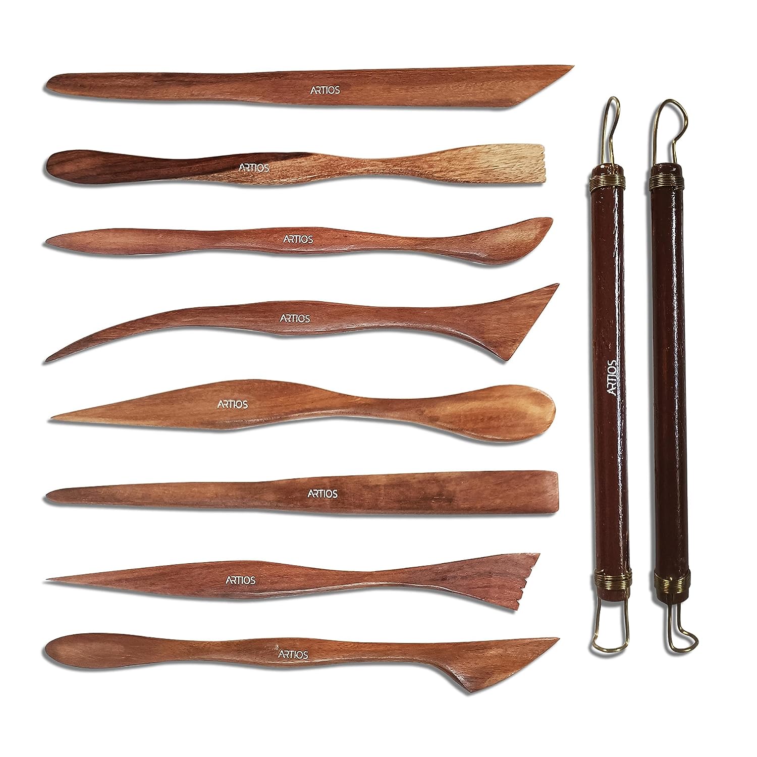 Clay Modelling Tool Set of 10 – ARTIOS