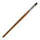 ARTIOS Flat Paint Brush Size 6 - single brush, natural wooden handle, on white background
