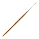 ARTIOS Liner Paint Brush Size 0 - single brush, natural wooden handle, on white background