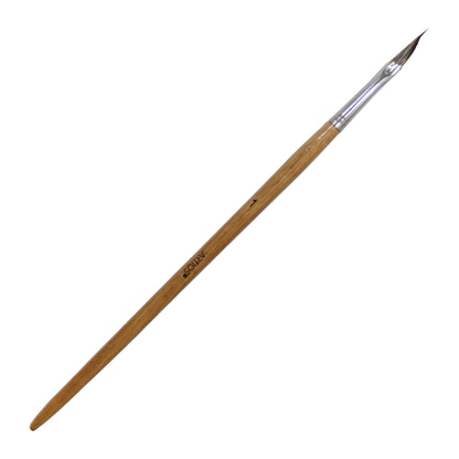 ARTIOS Miniature Dagger 1 detail brush - single brush, wooden handle, on white background