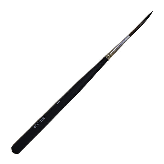 ARTIOS Ultra-Fine Liner 1 brush - single brush, matte black handle, on white background