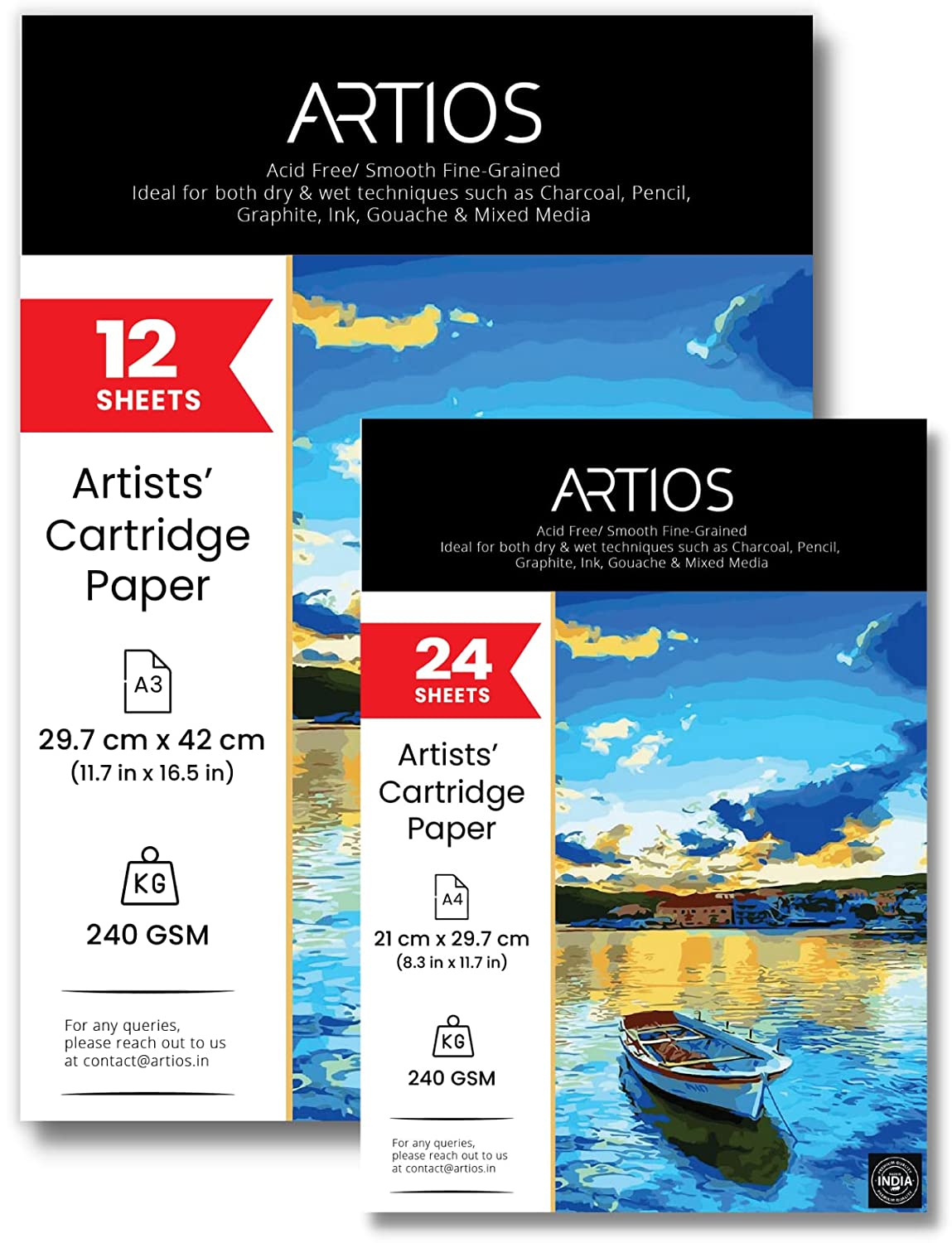 Artists' Mixed Media Cartridge Paper Combo