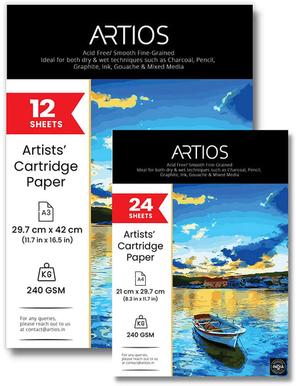 Artists' Mixed Media Cartridge Paper Combo