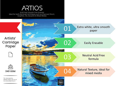 Artists' Mixed Media Cartridge Paper Combo