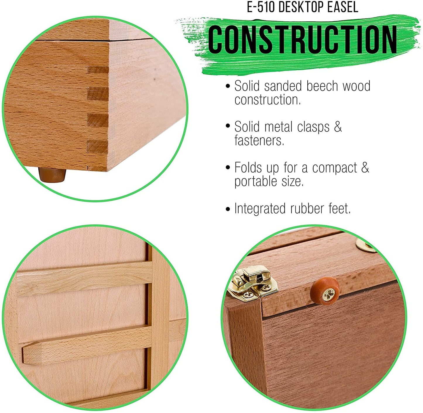 Desk Box Easel with Storage