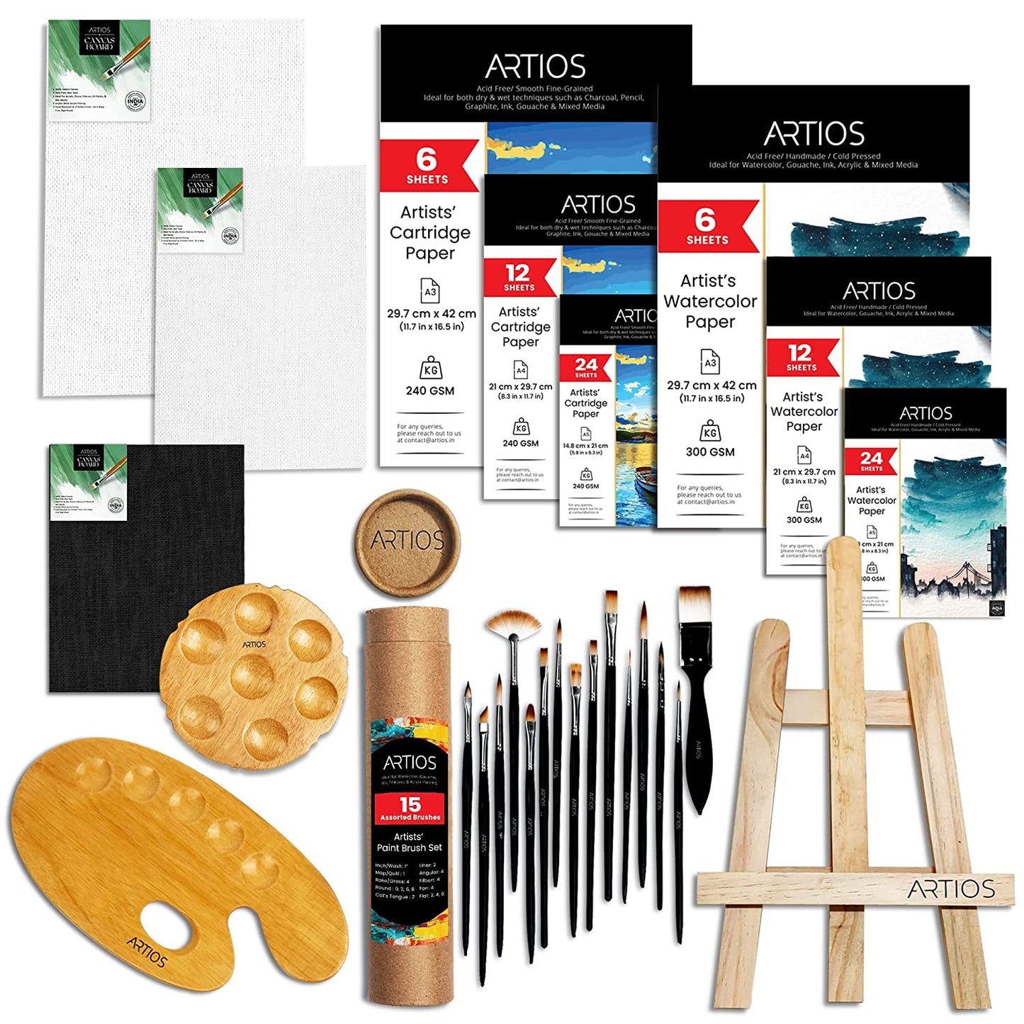 Painting Kit for Artists - 105pcs Painting Set for Adults and Kids